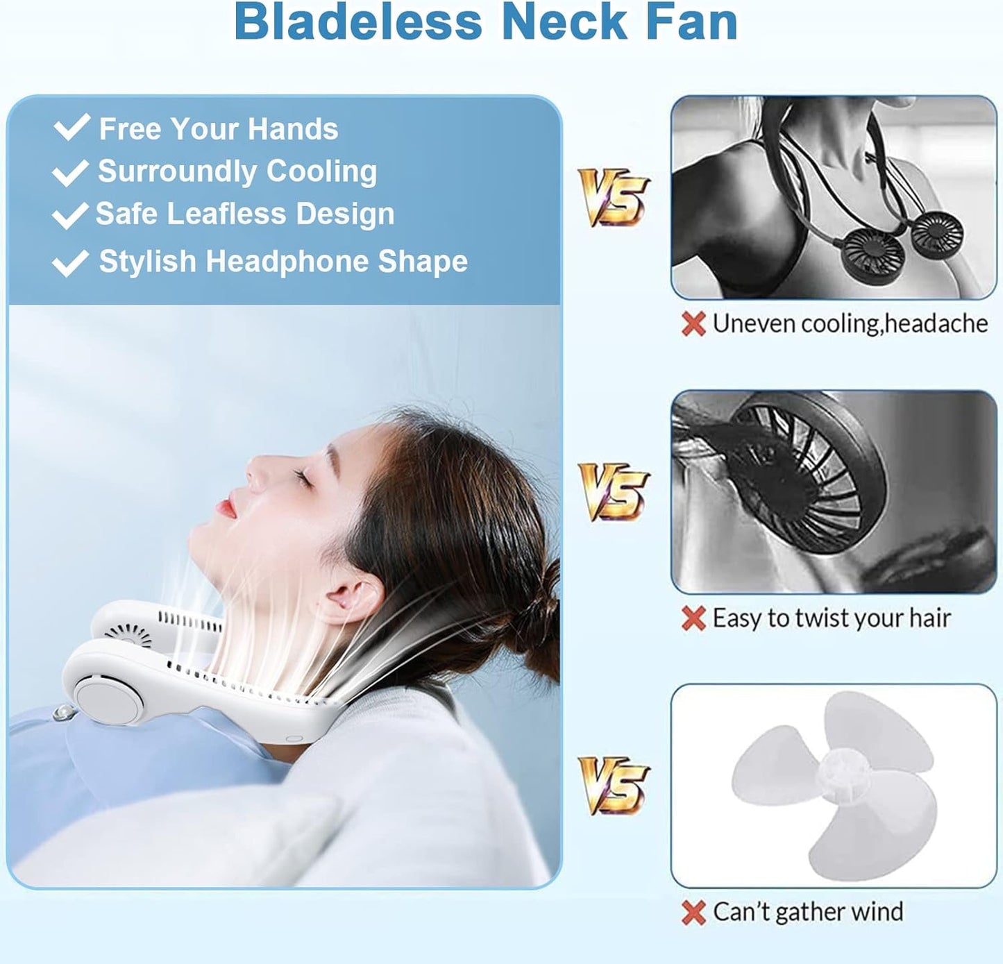 Portable Neck Fan